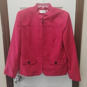 Alfred Dunner Vibrant Red Blazer
